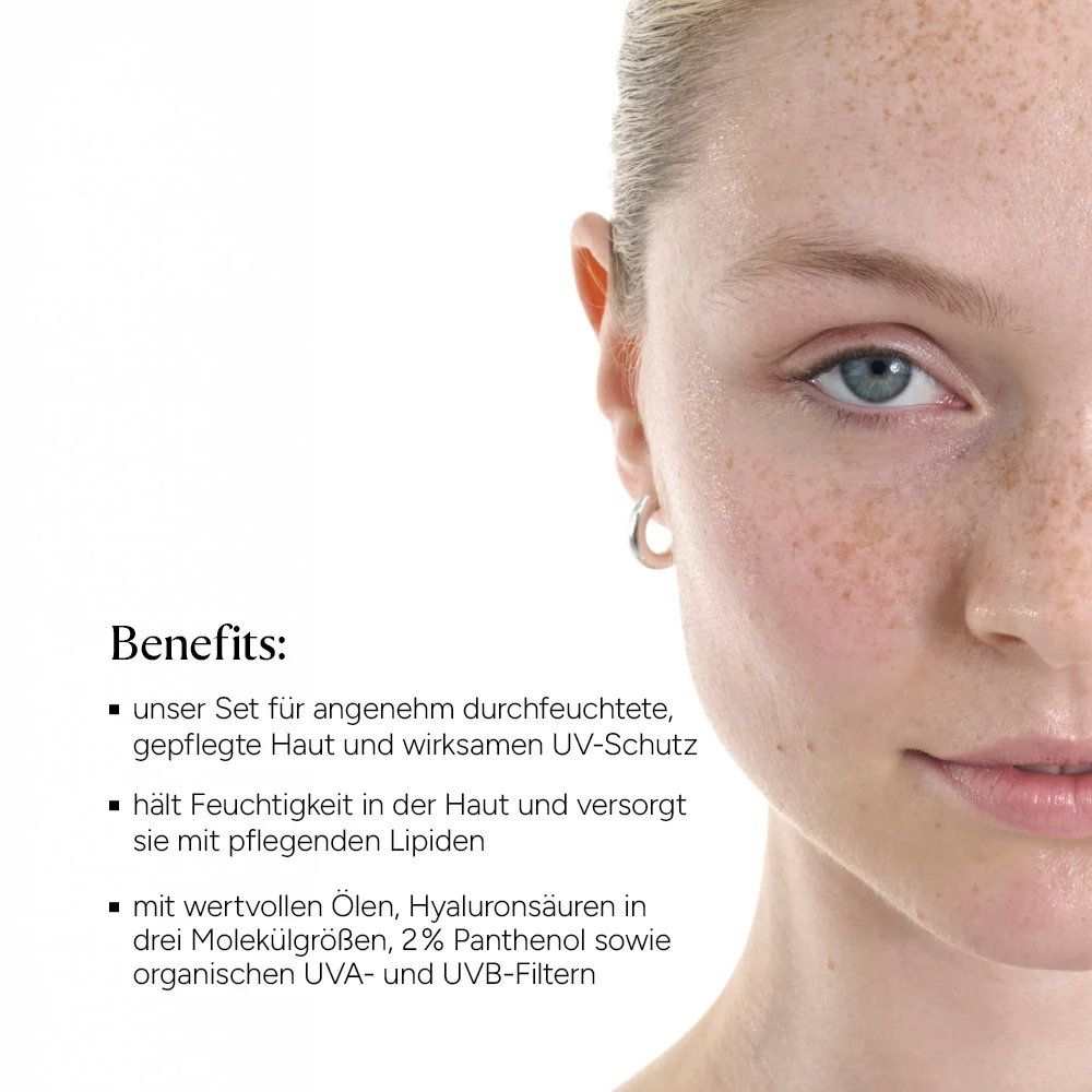 Set to reduce dryness with SPF