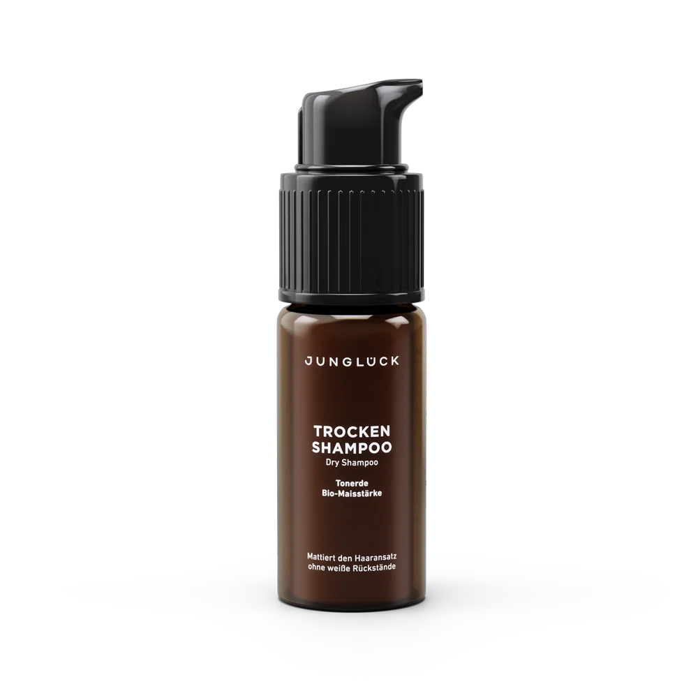 Trockenshampoo für dunkles Haar