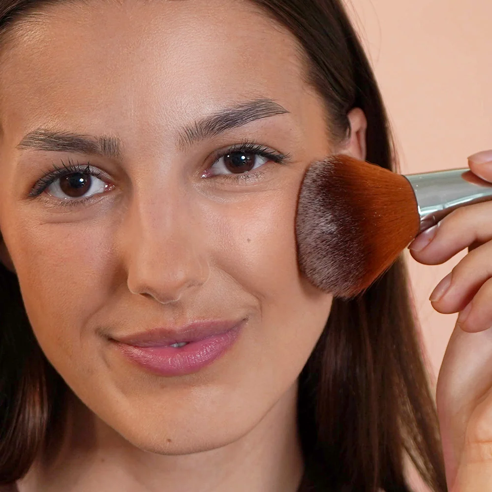 Transparenter Puder