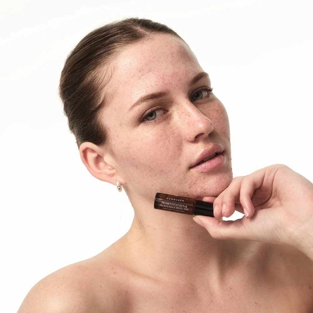 Set Pigmentflecken & Pickelmale aufhellen mit SPF