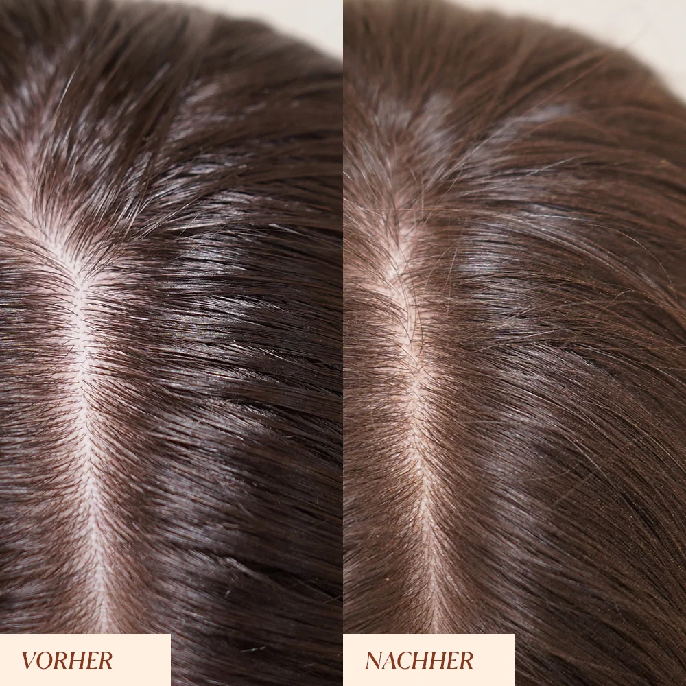 Trockenshampoo für dunkles Haar