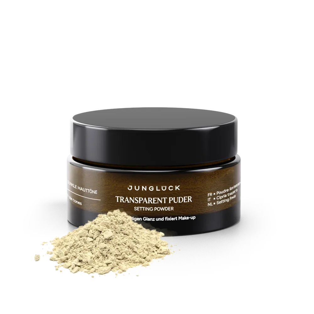 Transparenter Puder