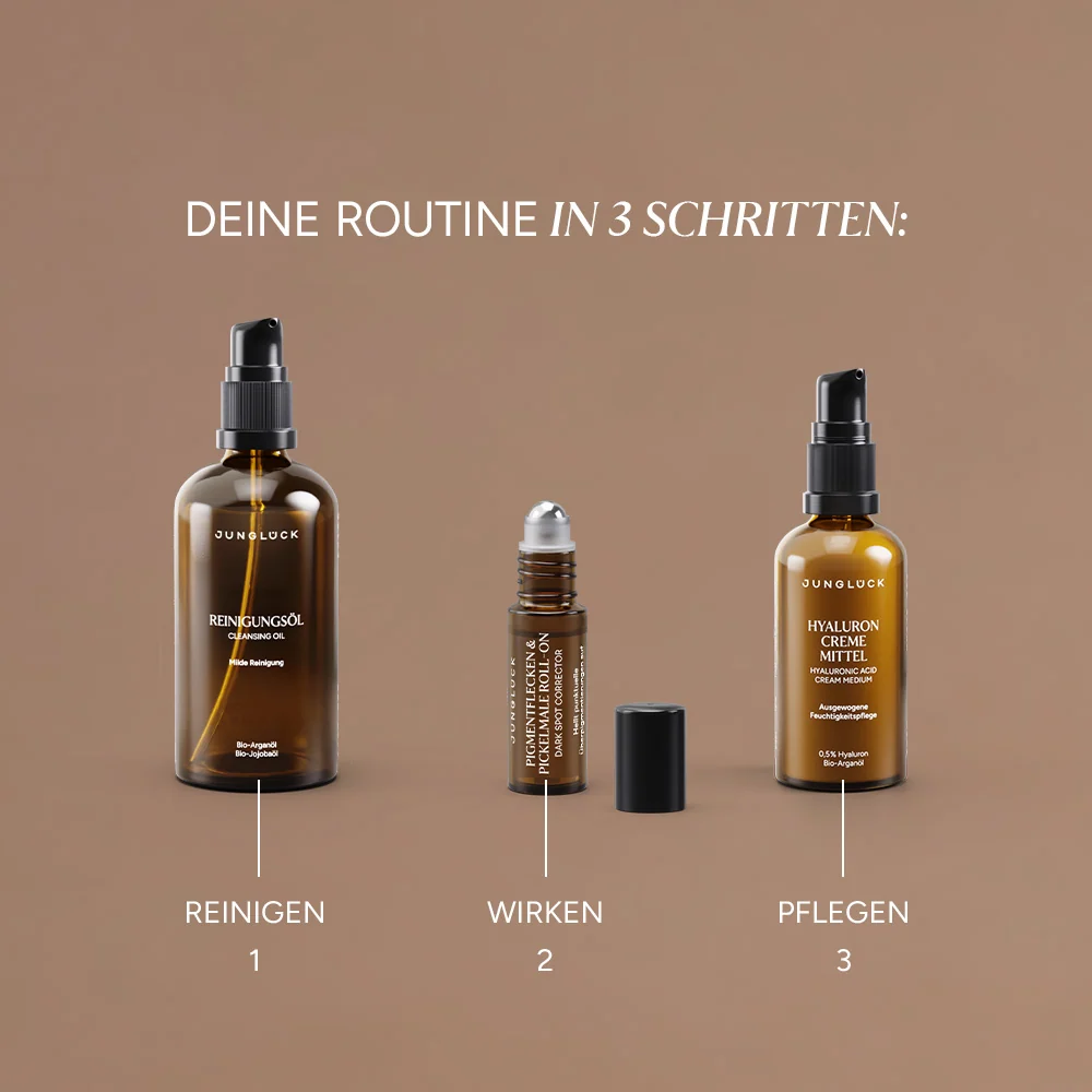 Set Pigmentflecken & Pickelmale aufhellen
