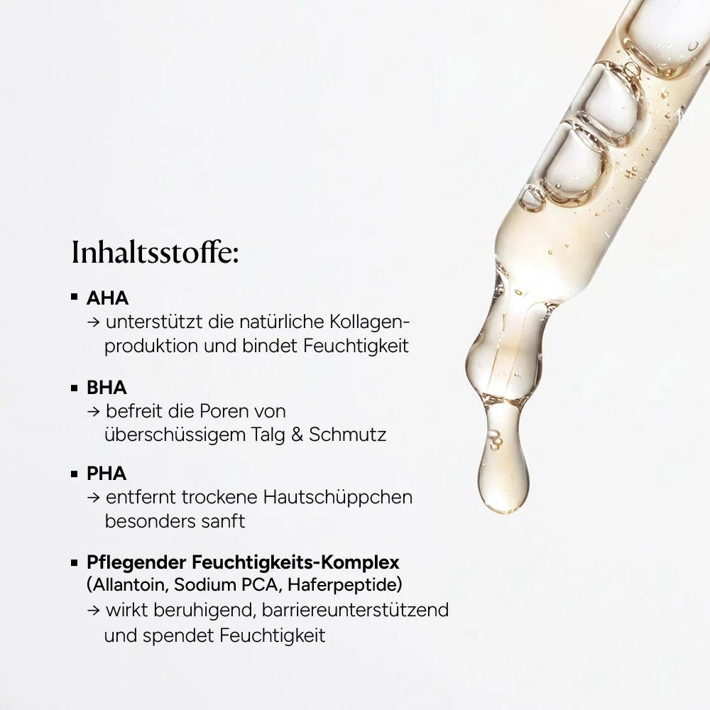 Glättendes Peeling Serum