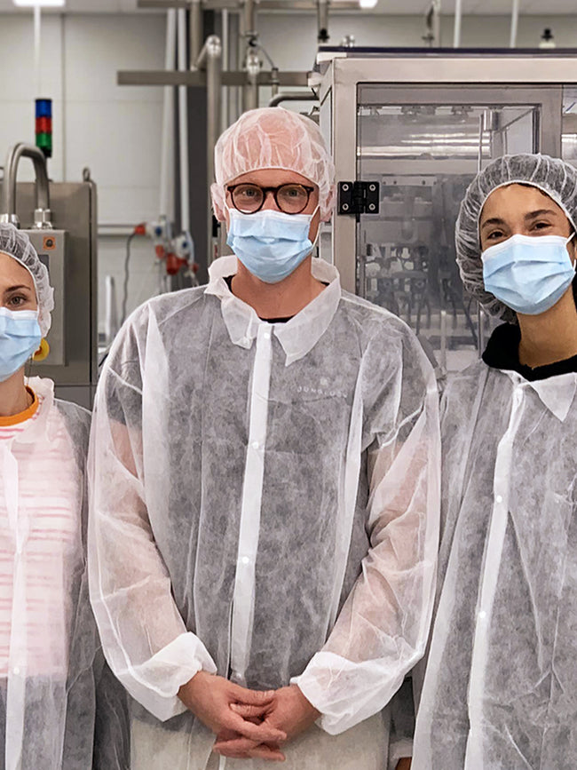 A glimpse behind the scenes - our production