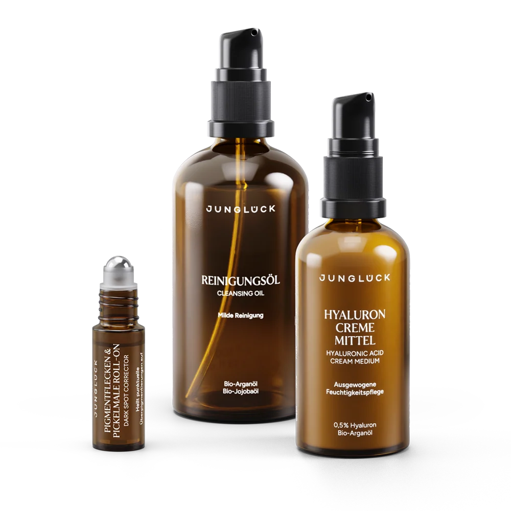 Set Pigmentflecken & Pickelmale aufhellen