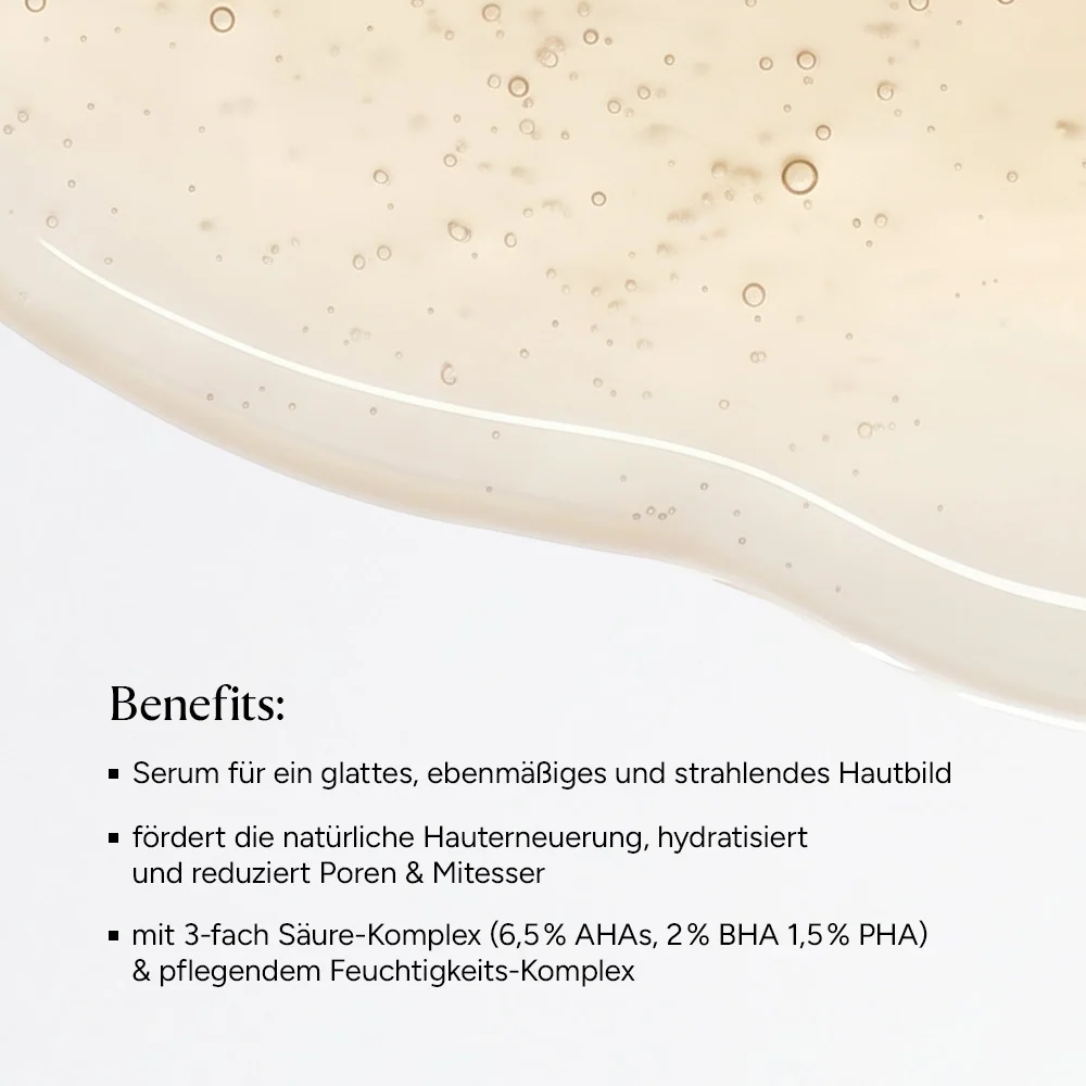 Glättendes Peeling Serum
